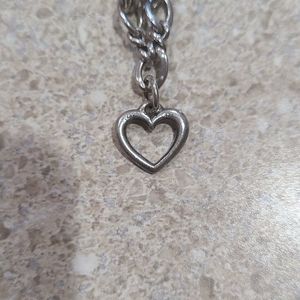 James Avery open wire heart charm